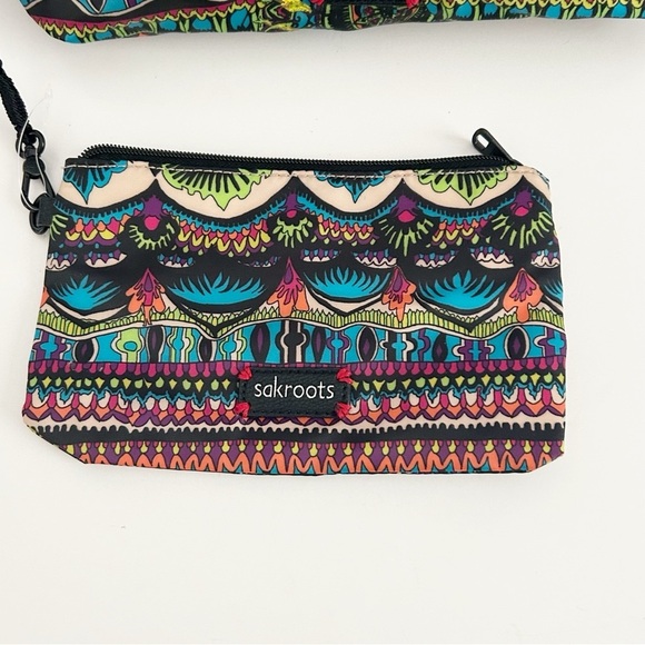 Sakroots Kota Reversible City Tote Set Peace Print - Picture 3 of 14